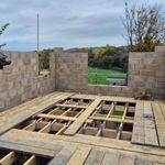 Chesham — blockwork and floor joists